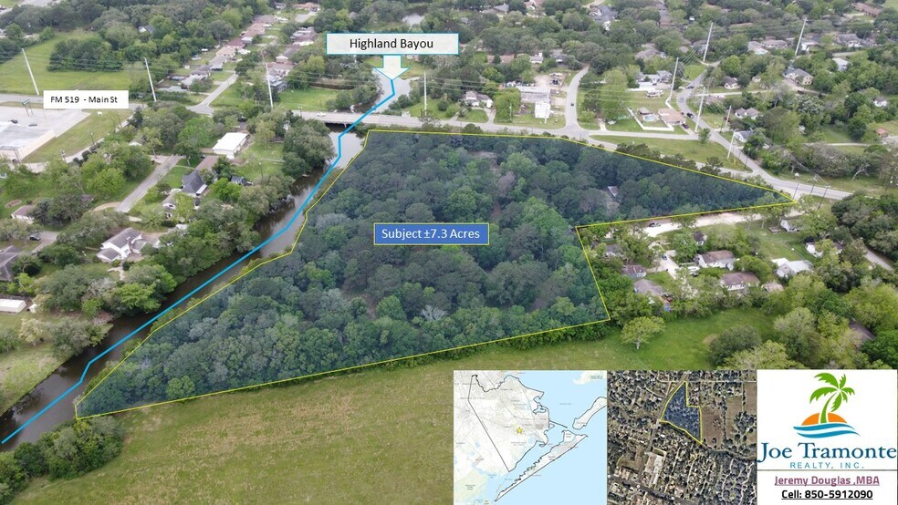 More Photos Of FM 519, Hitchcock Land For Sale