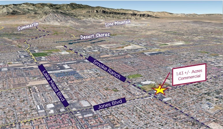 More Photos Of 2499 N Jones Blvd, Las Vegas Land For Sale