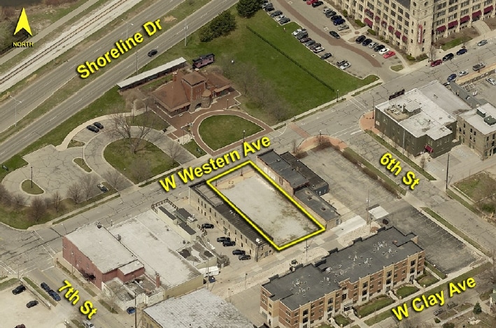 Primary Photo Of 593 W Western Ave, Muskegon Land For Sale