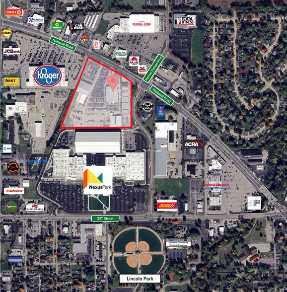 Primary Photo Of 3020 N National Rd, Columbus Land For Sale