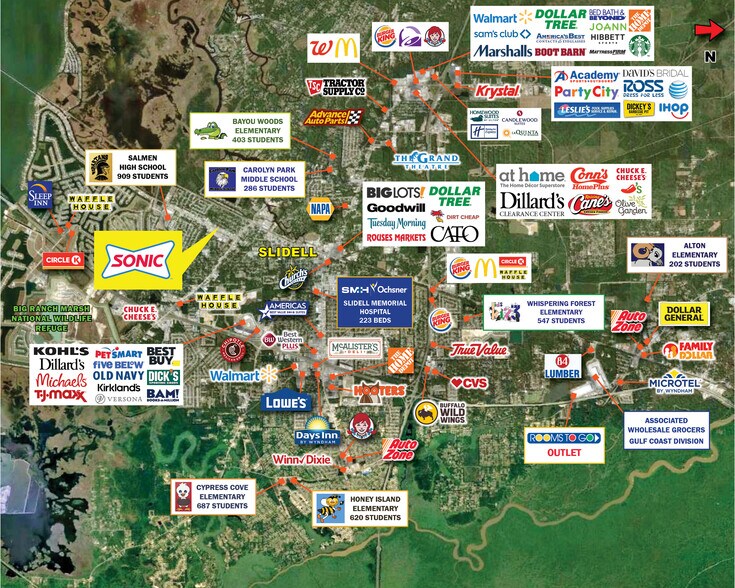 More Photos Of 3225 Pontchartrain Dr, Slidell Fast Food For Sale