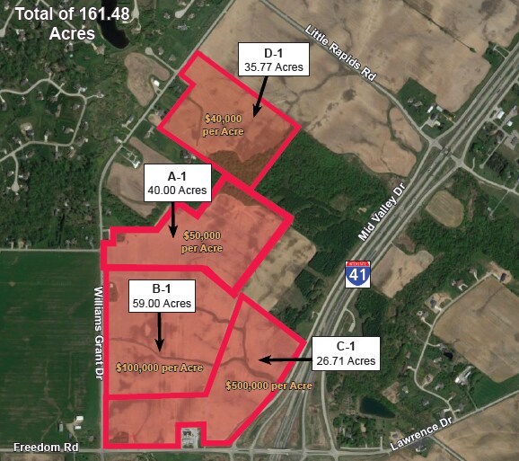 More Photos Of I-41, De Pere Land For Sale