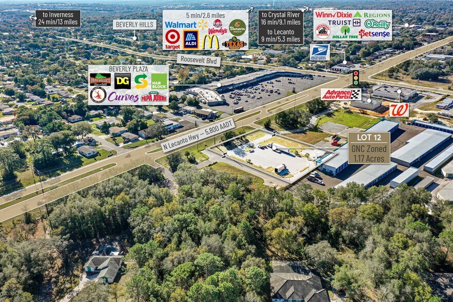 More Photos Of 4154 Lecanto Highway, Beverly Hills Land For Sale