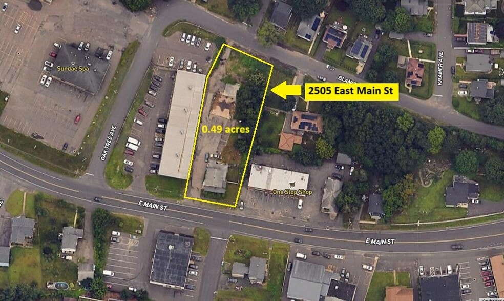 Primary Photo Of 2505 E Main St, Waterbury Land For Lease