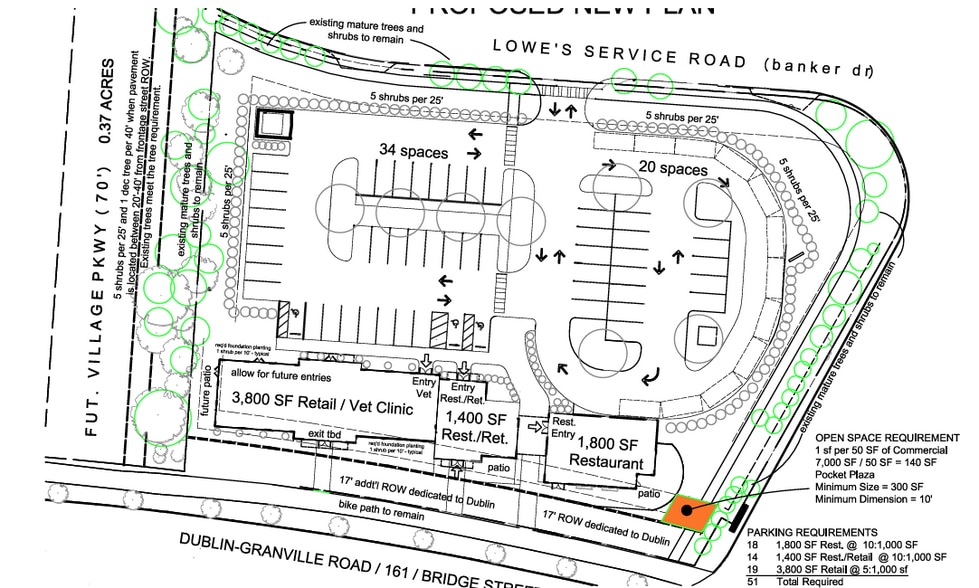 Primary Photo Of 4000 Dublin-Granville rd, Dublin General Retail For Lease