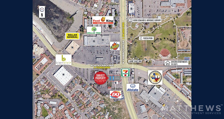 More Photos Of 599 N Yarbrough Dr, El Paso Land For Lease