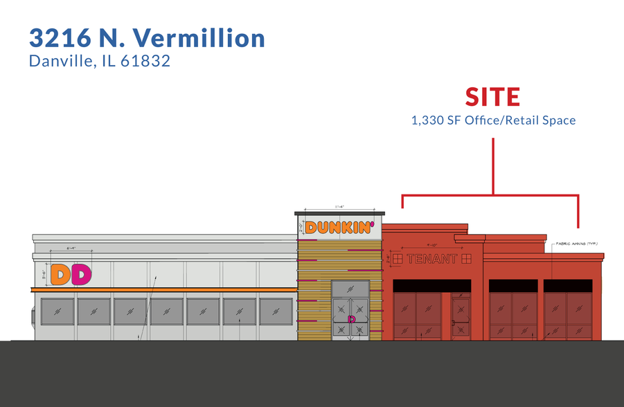 Primary Photo Of 3216 N Vermilion St, Danville General Retail For Lease