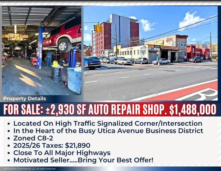 More Photos Of 476 Utica Ave, Brooklyn Auto Repair For Sale
