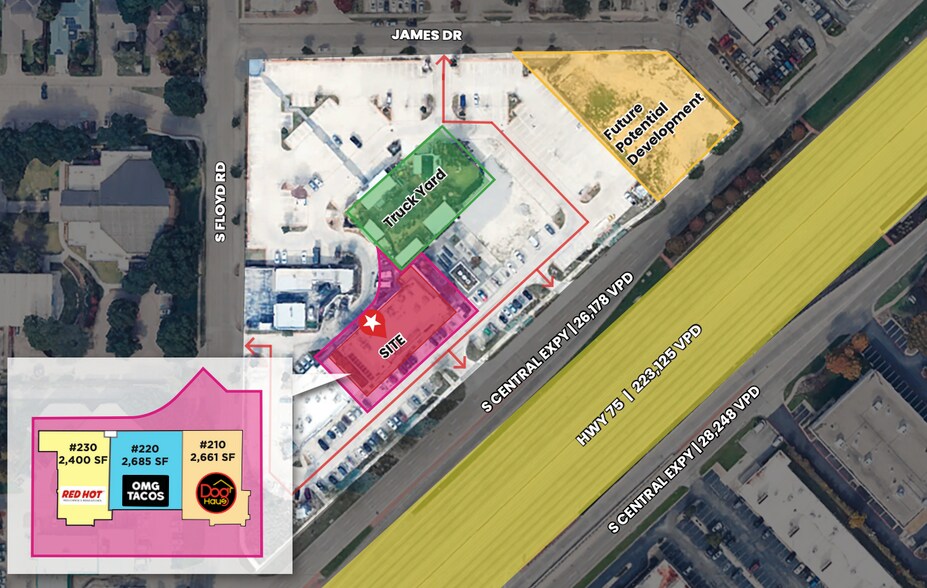 More Photos Of 744 S Central Expy, Richardson General Retail For Sale