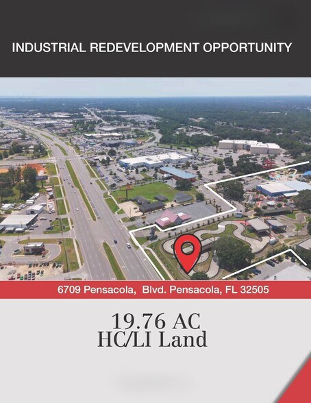 Primary Photo Of 6709 Pensacola Blvd, Pensacola Land For Sale