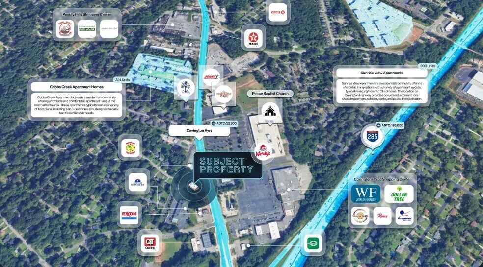 More Photos Of 4071 Covington Hwy, Decatur Fast Food For Sale