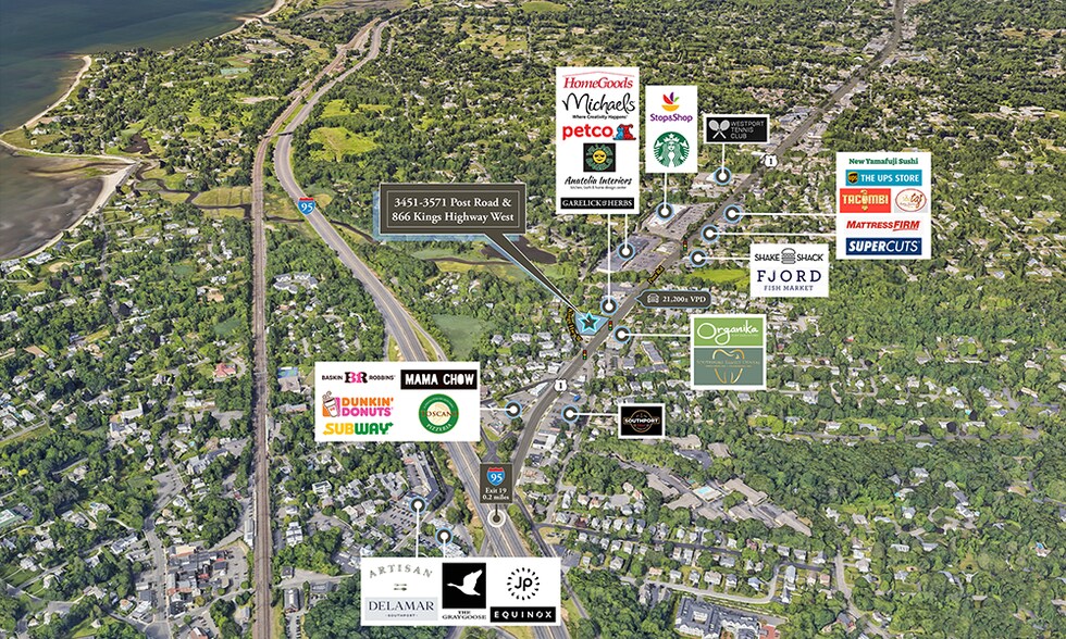 More Photos Of 3541 Post Rd, Southport Land For Lease