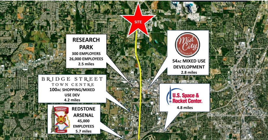 More Photos Of Research Park Boulevard Northwest, Huntsville Land For Sale