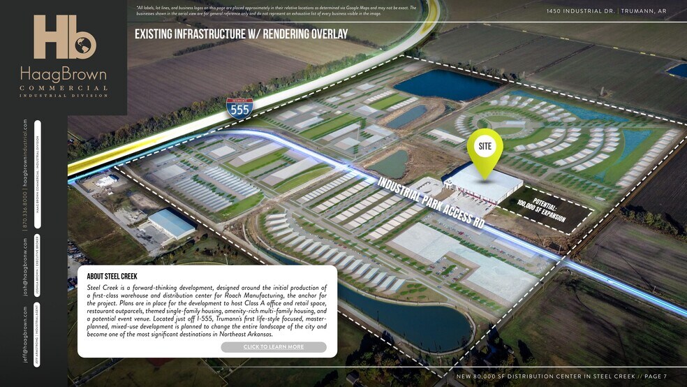 More Photos Of 1450 Industrial Dr, Trumann Distribution For Lease