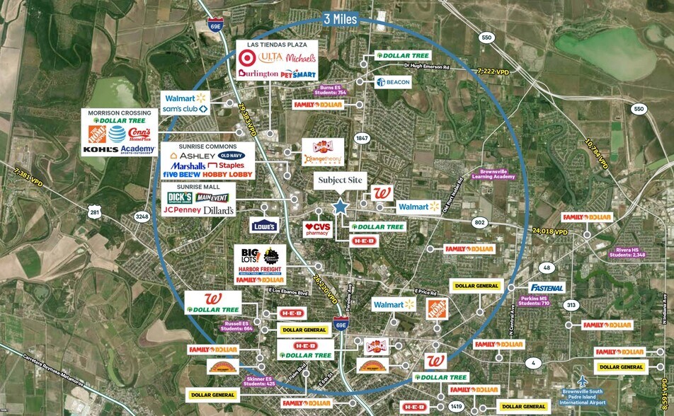 More Photos Of 1725 Ruben M. Torres Blvd, Brownsville General Retail For Lease