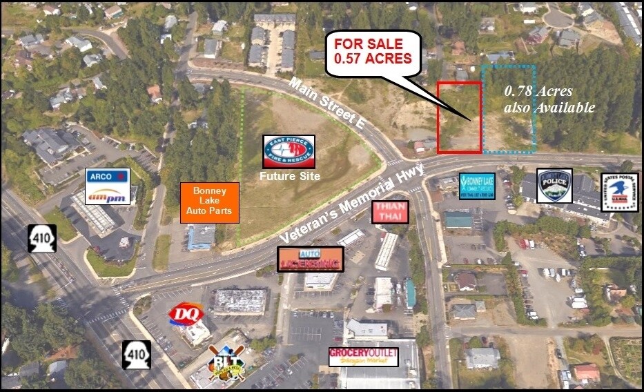 Primary Photo Of 18404-18414 Veterans Memorial Dr E, Bonney Lake Land For Sale