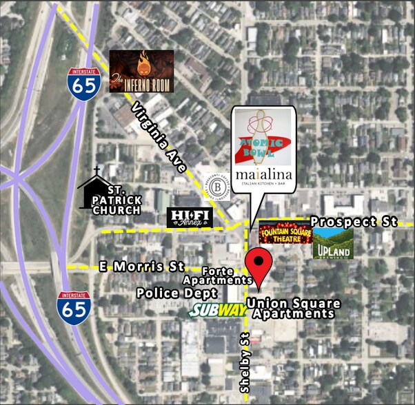 More Photos Of 1135 S Shelby St, Indianapolis Freestanding For Lease