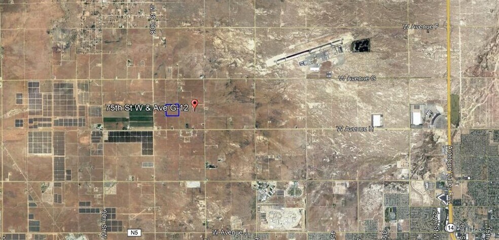 More Photos Of 75th Street And Avenue G W, Lancaster Land For Sale