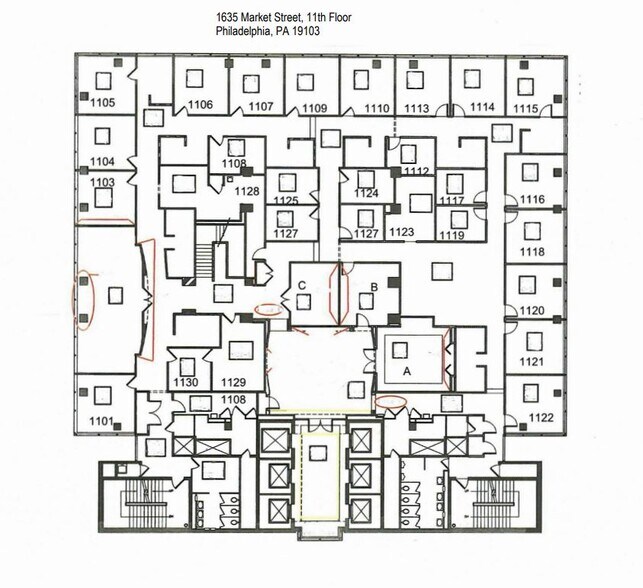 More Photos Of 1635 Market St, Philadelphia Office For Sale