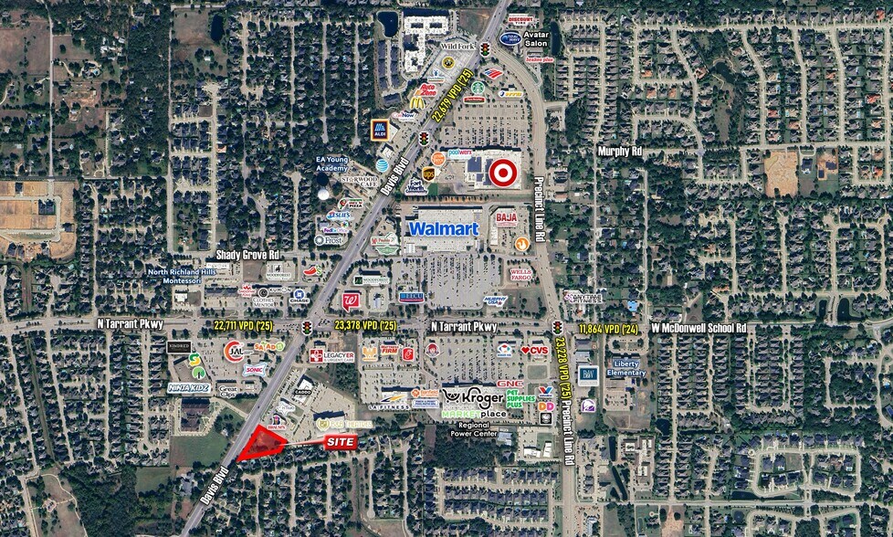 More Photos Of 8360 Davis Blvd, North Richland Hills General Retail For Lease