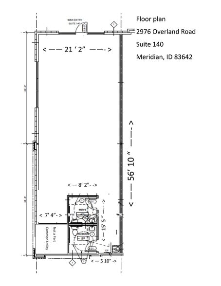 More Photos Of 2976 E Overland Rd, Meridian Storefront Retail Office For Lease