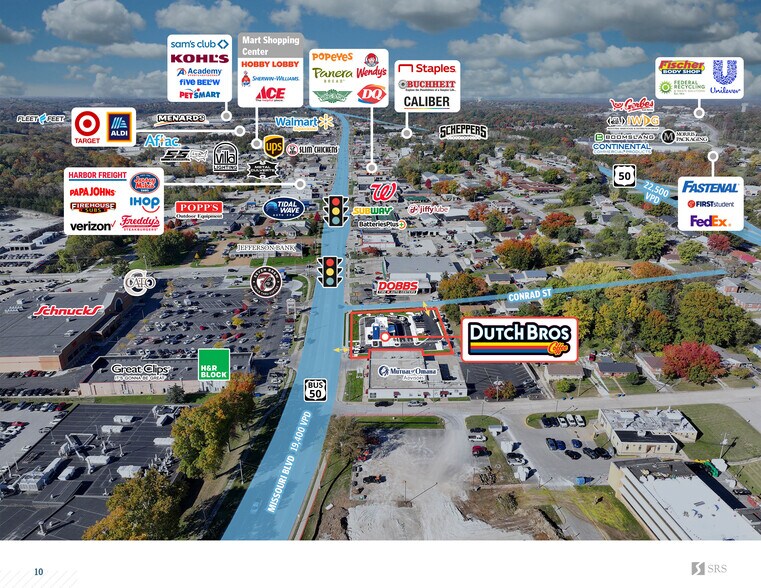 More Photos Of 1710 Missouri Blvd, Jefferson City General Retail For Sale