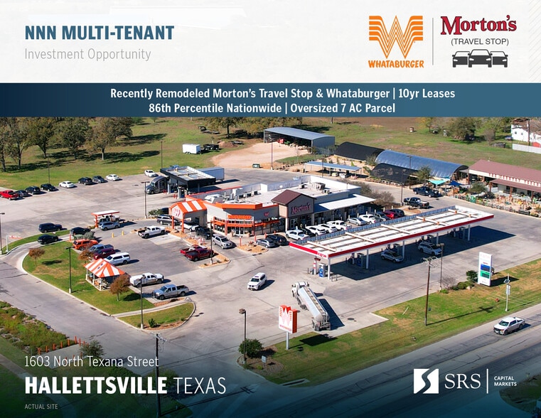Primary Photo Of 1603 N Texana St, Hallettsville Service Station For Sale