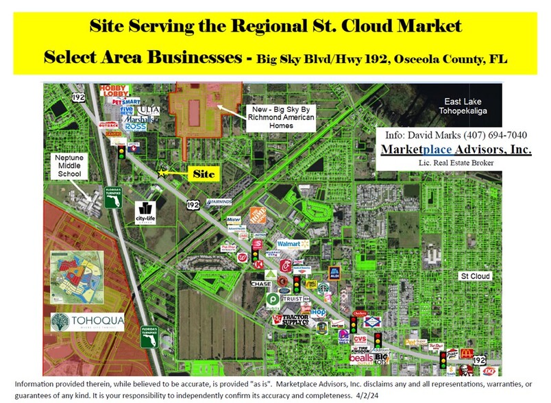 Primary Photo Of E Irlo Bronson Hwy @ Big Sky Blvd., Kissimmee Land For Sale