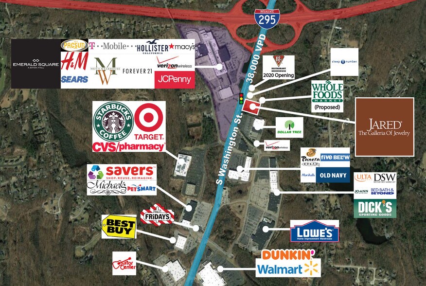 More Photos Of 1174 S Washington St, North Attleboro Freestanding For Lease