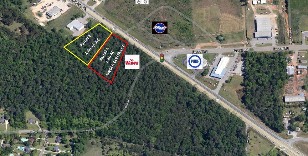 Primary Photo Of Hwy 82 and Fussell Road, Albany Land For Sale