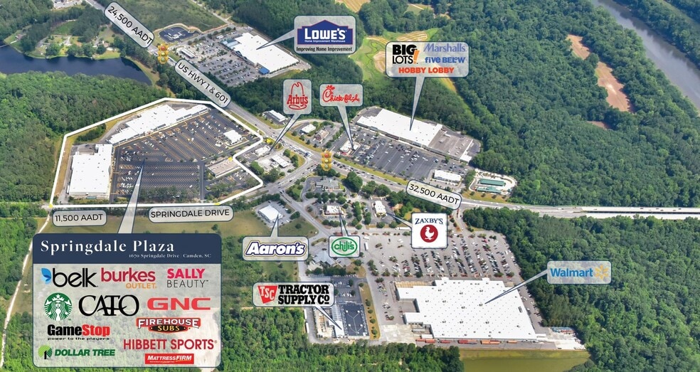 More Photos Of 1670 Springdale Dr, Camden General Retail For Lease