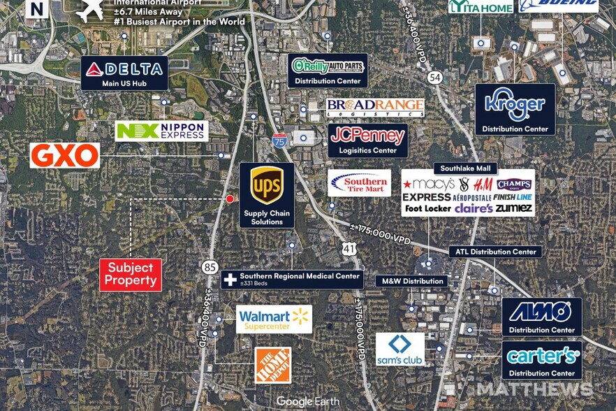 More Photos Of 6030 Ga-85 Hwy, Riverdale Warehouse For Sale