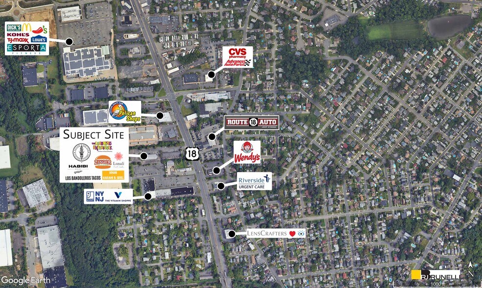 More Photos Of 405 State Route 18, East Brunswick Freestanding For Lease