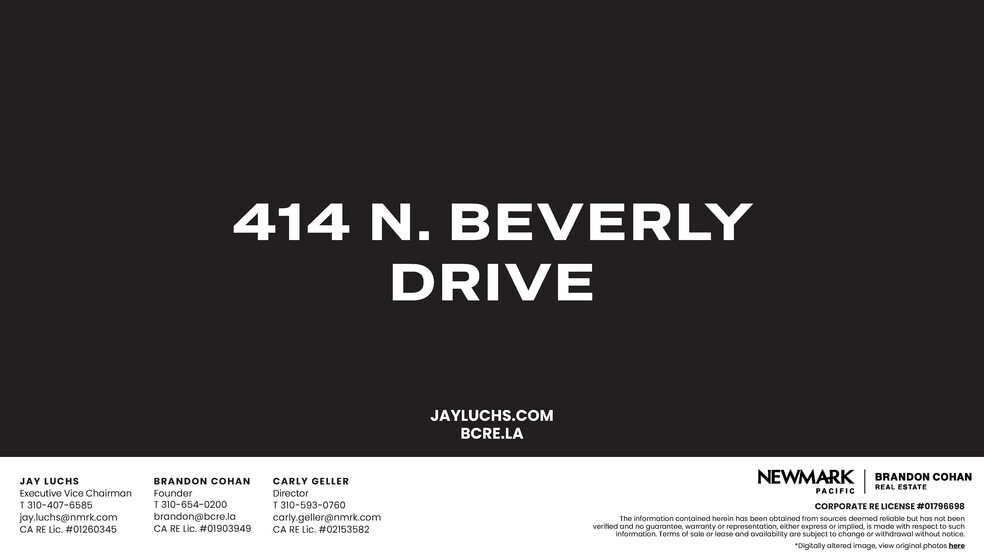 More Photos Of 414 N Beverly Dr, Beverly Hills Storefront For Lease