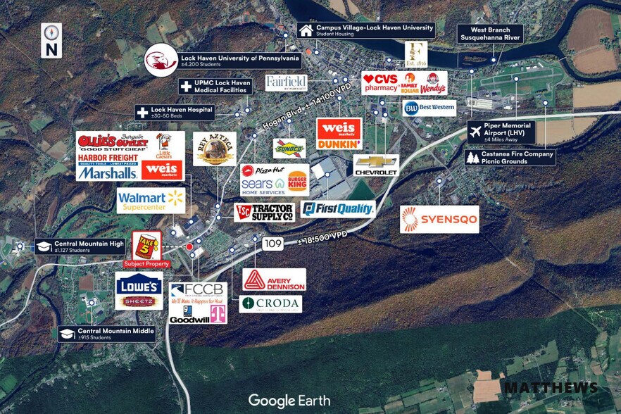 More Photos Of 270 Hogan blvd, Mill Hall Auto Repair For Sale