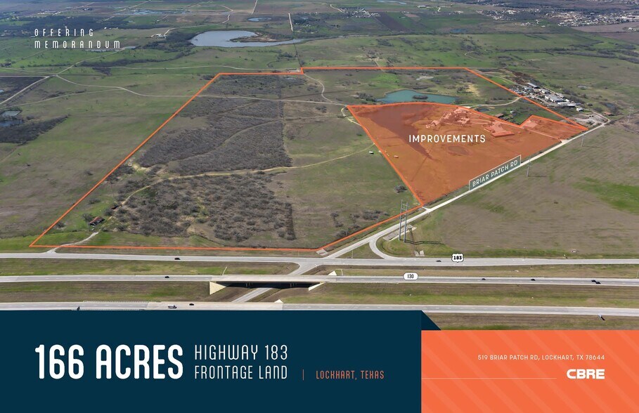 Primary Photo Of 519 Briar Patch Rd, Lockhart Land For Sale