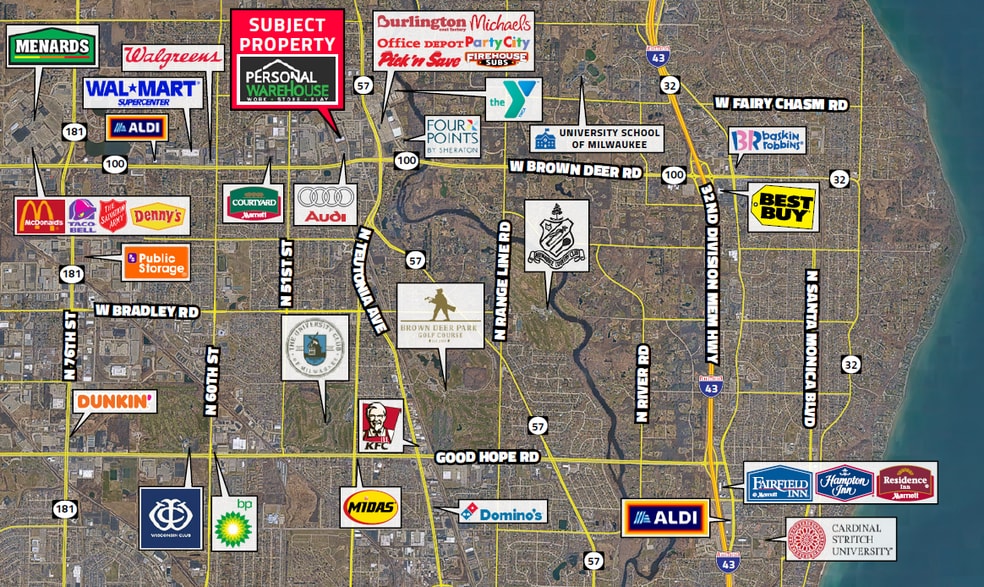 More Photos Of 8949 N Deerbrook Trl, Brown Deer Light Distribution For Sale