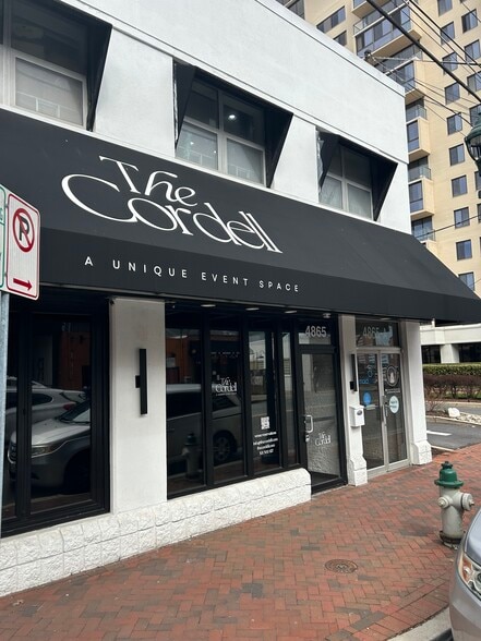Primary Photo Of 4865 Cordell Ave, Bethesda Storefront Retail Office For Lease