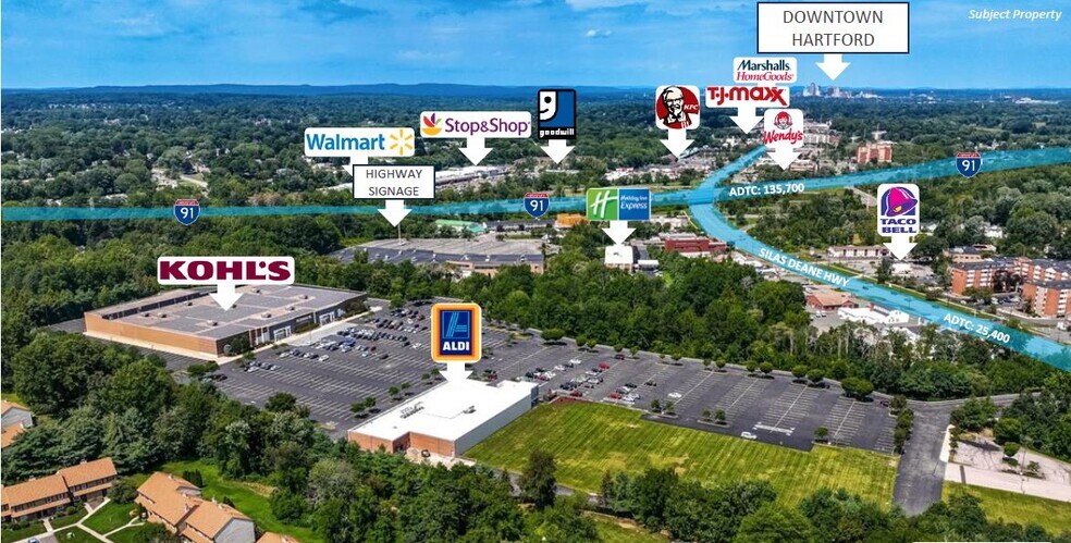 More Photos Of 1863 Silas Deane Hwy, Rocky Hill Department Store For Sale