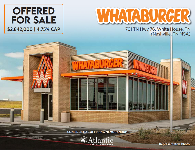 Primary Photo Of 701 Highway 76, White House Fast Food For Sale