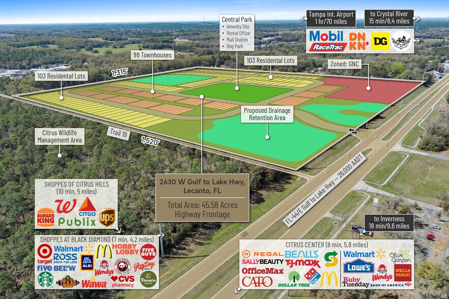 More Photos Of 2630 W Gulf To Lake Hwy, Lecanto Land For Sale