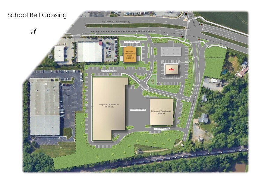 Primary Photo Of 551 Van Dyke Road, Bear Warehouse For Lease