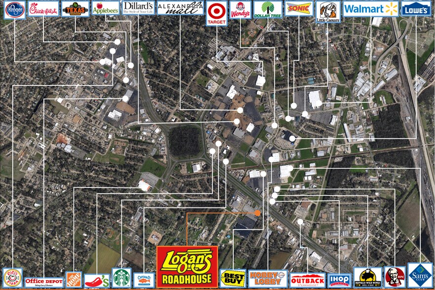 More Photos Of 2820 S MacArthur Dr, Alexandria Restaurant For Lease