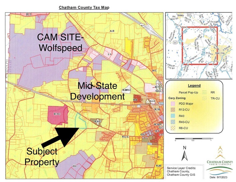 Primary Photo Of 3125 Third, Siler City Land For Sale