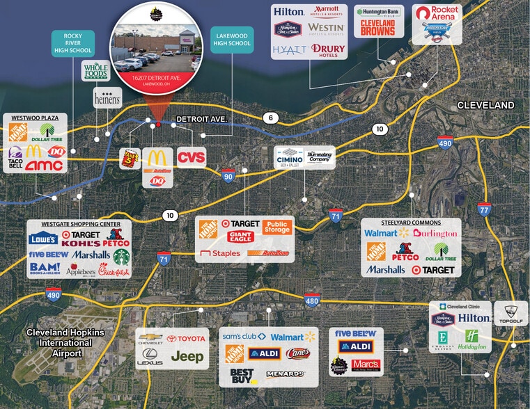 More Photos Of 16207 Detroit Ave, Lakewood Freestanding For Sale