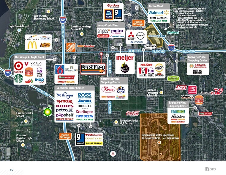 More Photos Of 5607 W 38th St, Indianapolis General Retail For Sale