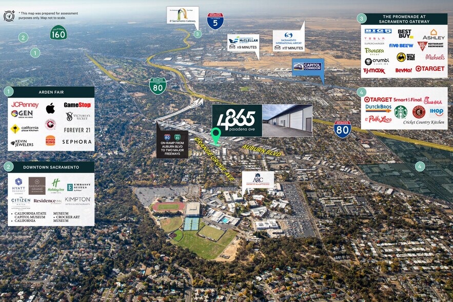 More Photos Of 4865 Pasadena Ave, Sacramento Flex For Lease