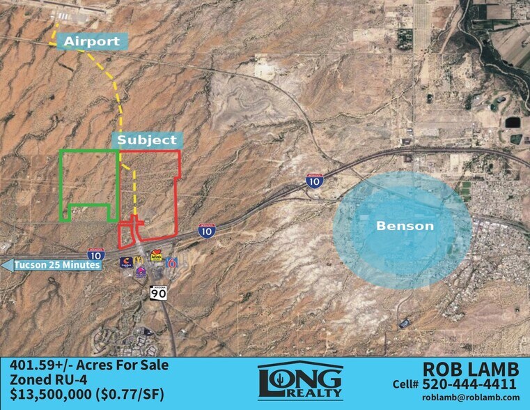 Primary Photo Of 2100 Dark Star Rd, Benson Land For Sale