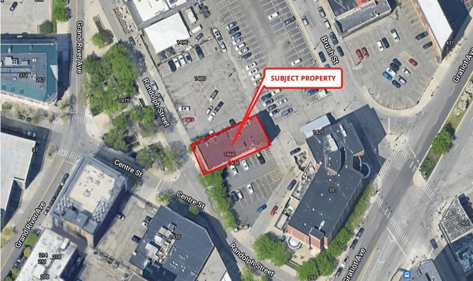 More Photos Of 1452 Randolph St, Detroit Parking Lot For Lease