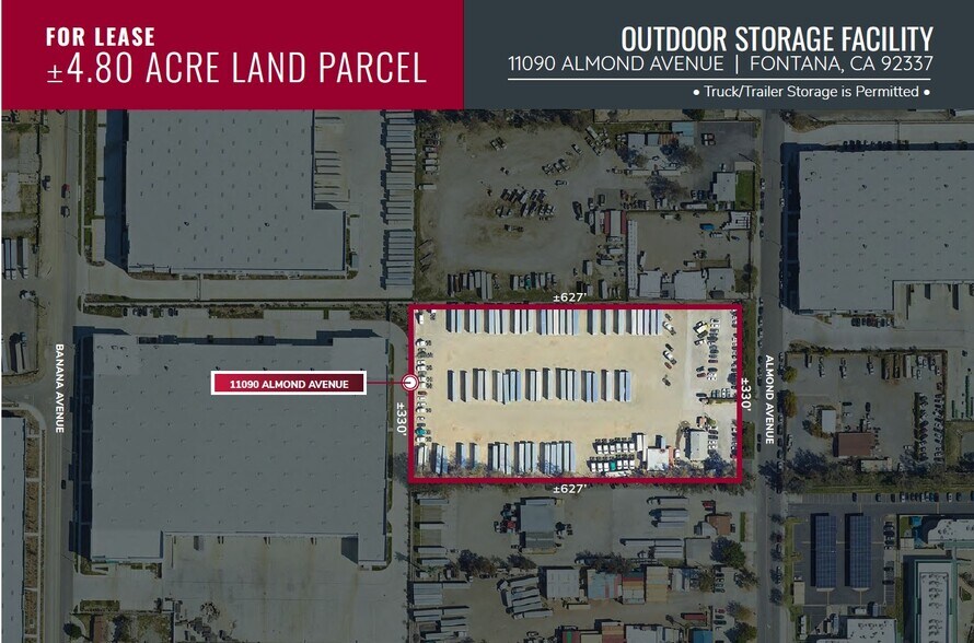 More Photos Of 11184 Almond Ave, Fontana Land For Lease